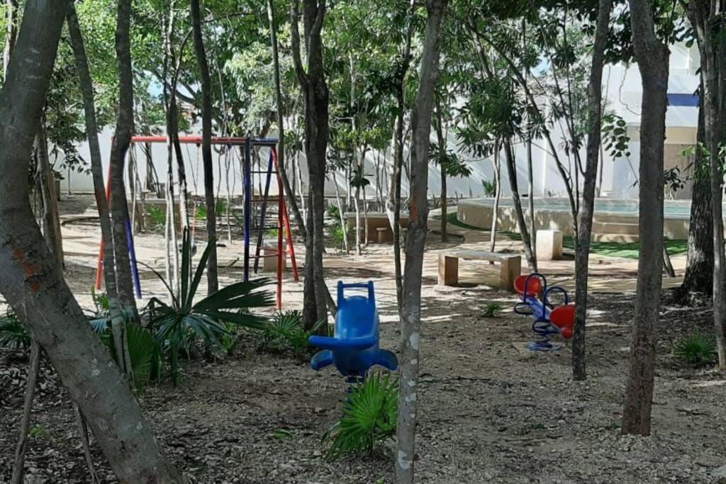 Departamento Residencial Con Alberca Cancun Apartman Kültér fotó