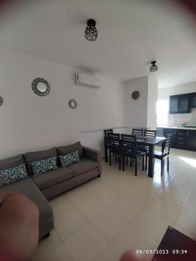 Departamento Residencial Con Alberca Cancun Apartman Kültér fotó